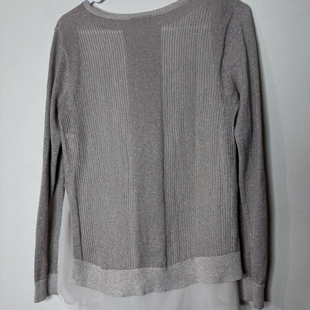 Lucky Brand Gray Layered Sweater - Picture 3 of 3